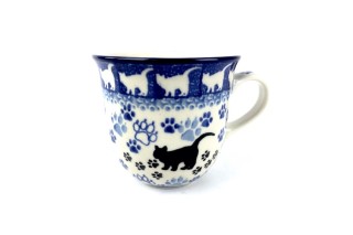 342 Bunzlau Tulp mok 1771X Black Cat 180 ml